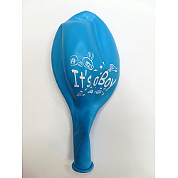 LATEX TYΠΩΜΕΝΑ IT`S A BOY 40CM 6ΤΕΜ